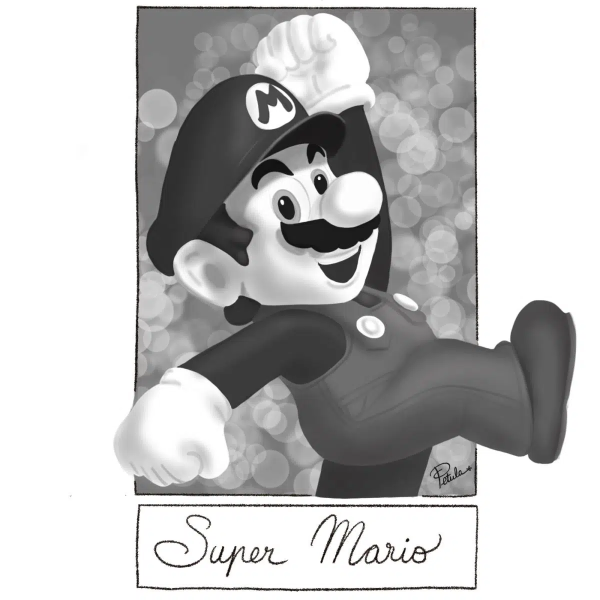 Petula Rocher Super Mario - 6fanartschallenge